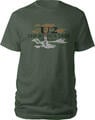 U2 Joshua Tree Logo 2017 (Back Print & Ex-Tour) Green L T-Shirt