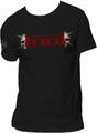 Tool Skull Spikes (Back & Sleeve Print) Black XL Skjorte