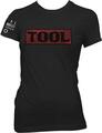 Tool Shaded Box (Back & Sleeve Print) Black L Femme T-shirt