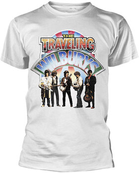 T-Shirt The Traveling Wilburys Band Photo White 2XL T-Shirt - 1