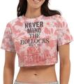 Sex Pistols Never Mind the Bollocks (Wash Collection) Pink S De mujer Camiseta de manga corta