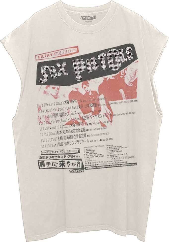 T-Shirt Sex Pistols Filthy Lucre (Embellished) Natural XL T-Shirt