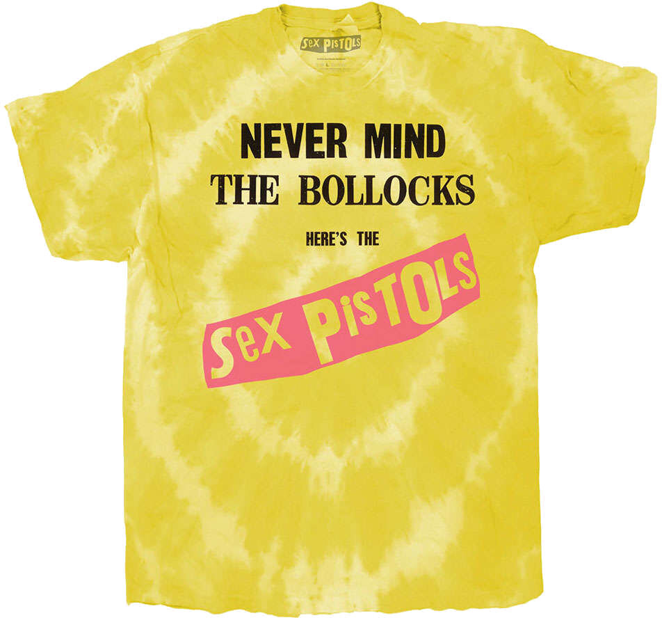 Πουκάμισο Sex Pistols Never Mind the B…locks Original Album (Wash Collection) Yellow XL Πουκάμισο