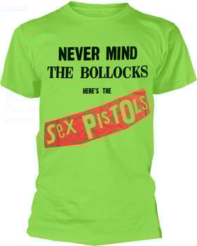 T-särk Sex Pistols Never Mind The Bollocks Original Album Green M T-särk - 1