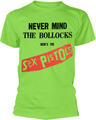 Sex Pistols Never Mind The Bollocks Original Album Green M T-Shirt