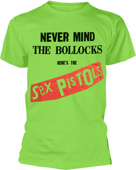 T-shirt Sex Pistols Never Mind The Bollocks Original Album Green XL T-shirt - 1