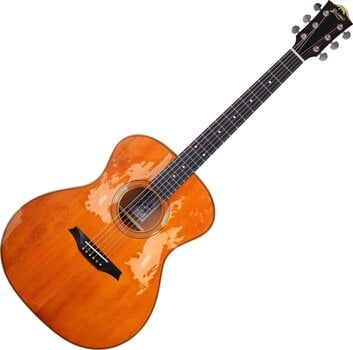 Jumbo akoestische gitaar Bromo BAR2R Natural Worn Jumbo akoestische gitaar - 1