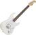 Elektriska gitarrer SX SE1 HSS White Elektriska gitarrer