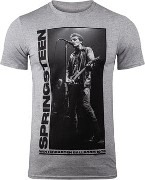 T-Shirt Bruce Springsteen Wintergarden Photo Grey S T-Shirt - 1
