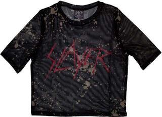 T-särk Slayer Scratchy Logo (Mesh) Black XS Naiste T-särk
