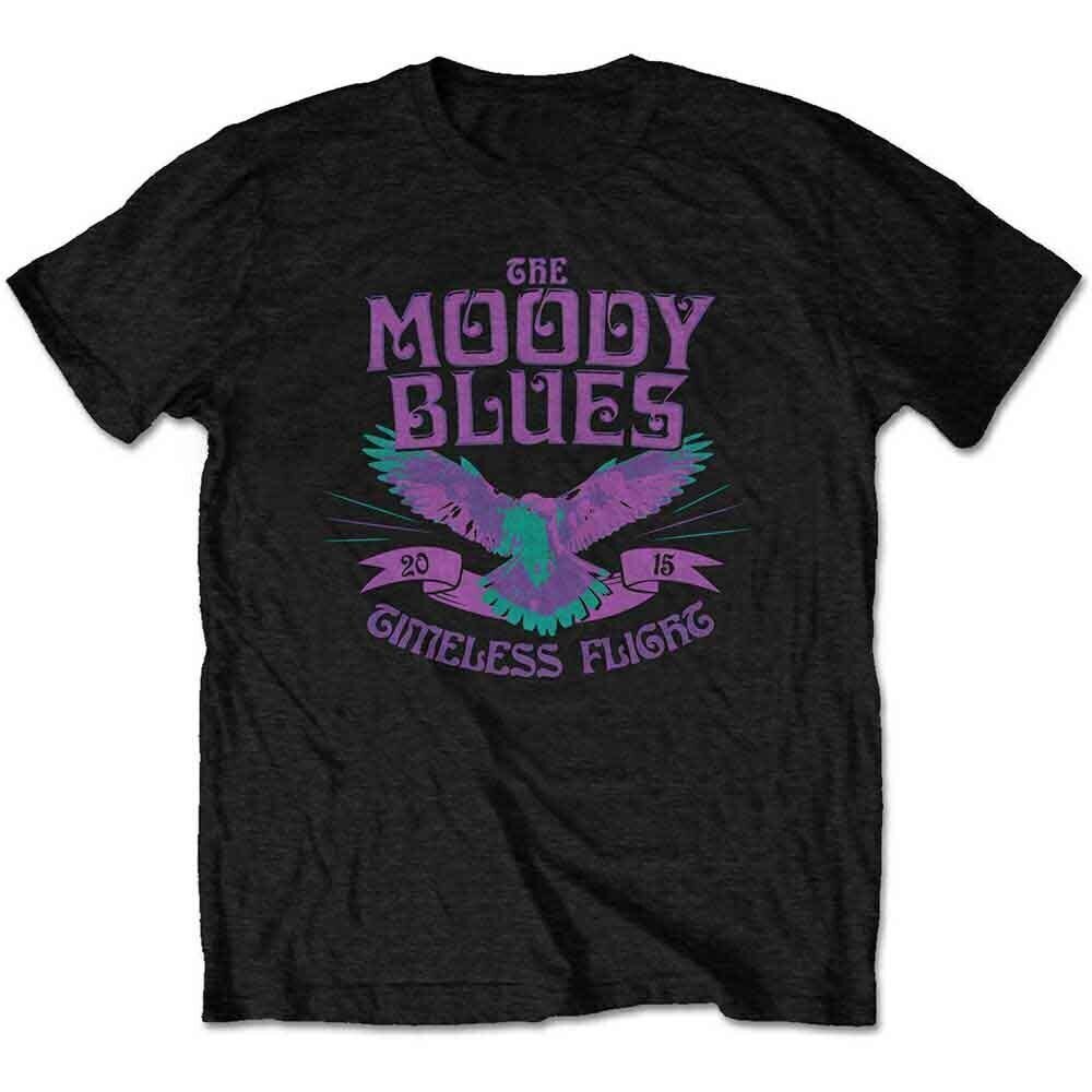 T-Shirt The Moody Blues Timeless Flight Black M T-Shirt