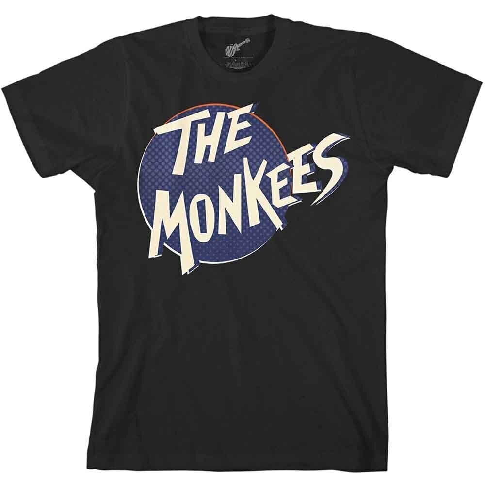 T-shirt The Monkees Retro Dot Logo Black 2XL T-shirt
