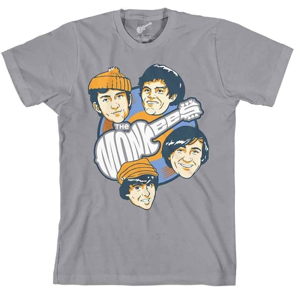 T-särk The Monkees Vinyl Heads Grey XL T-särk