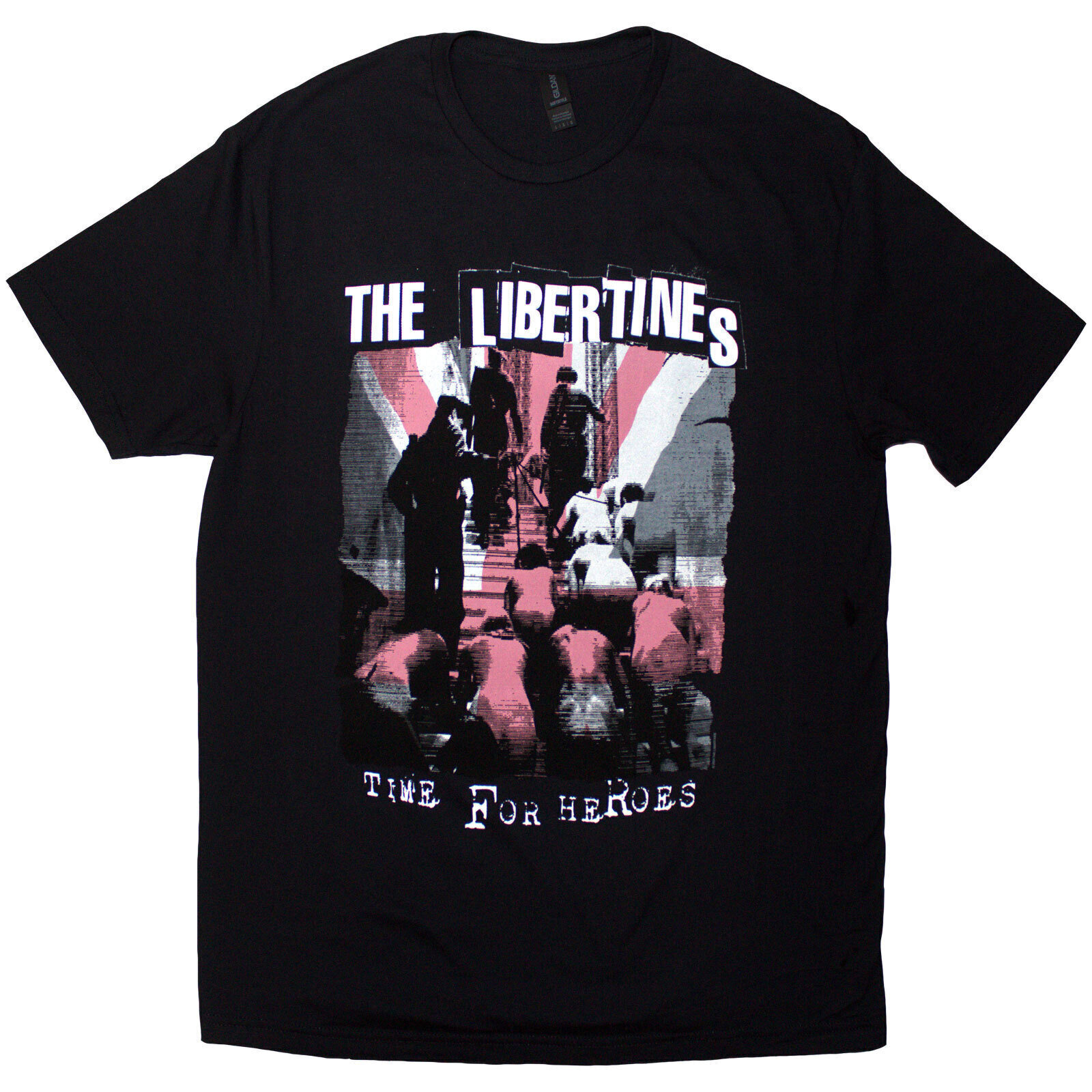 T-shirt The Libertines Time For Heroes Flag Black L T-shirt