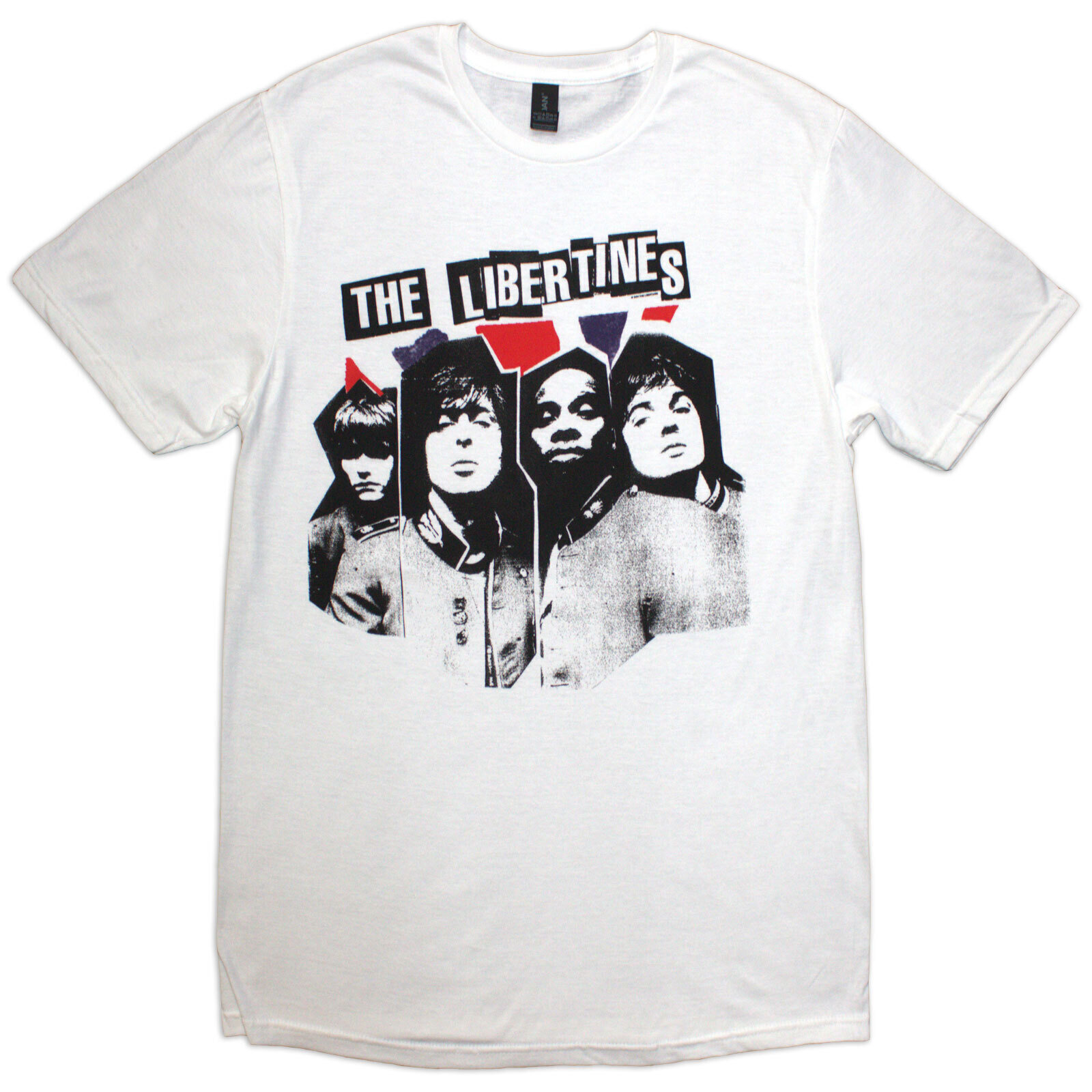 T-shirt The Libertines RIP Flag Xerox White XL T-shirt