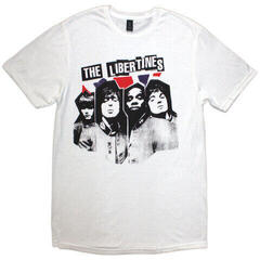 T-shirt The Libertines RIP Flag Xerox White 2XL T-shirt