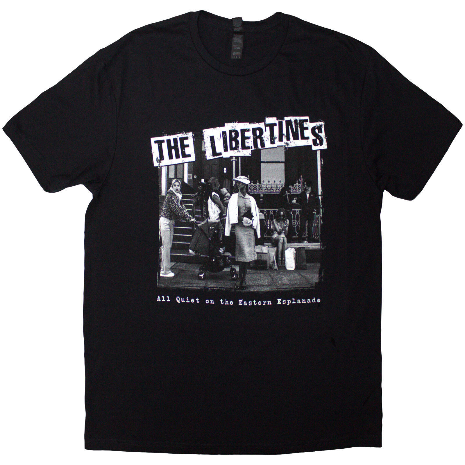 T-Shirt The Libertines AQOTEE Album B&W Black 2XL T-Shirt