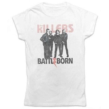 T-Shirt The Killers Battle Born White M Ladies T-Shirt - 1