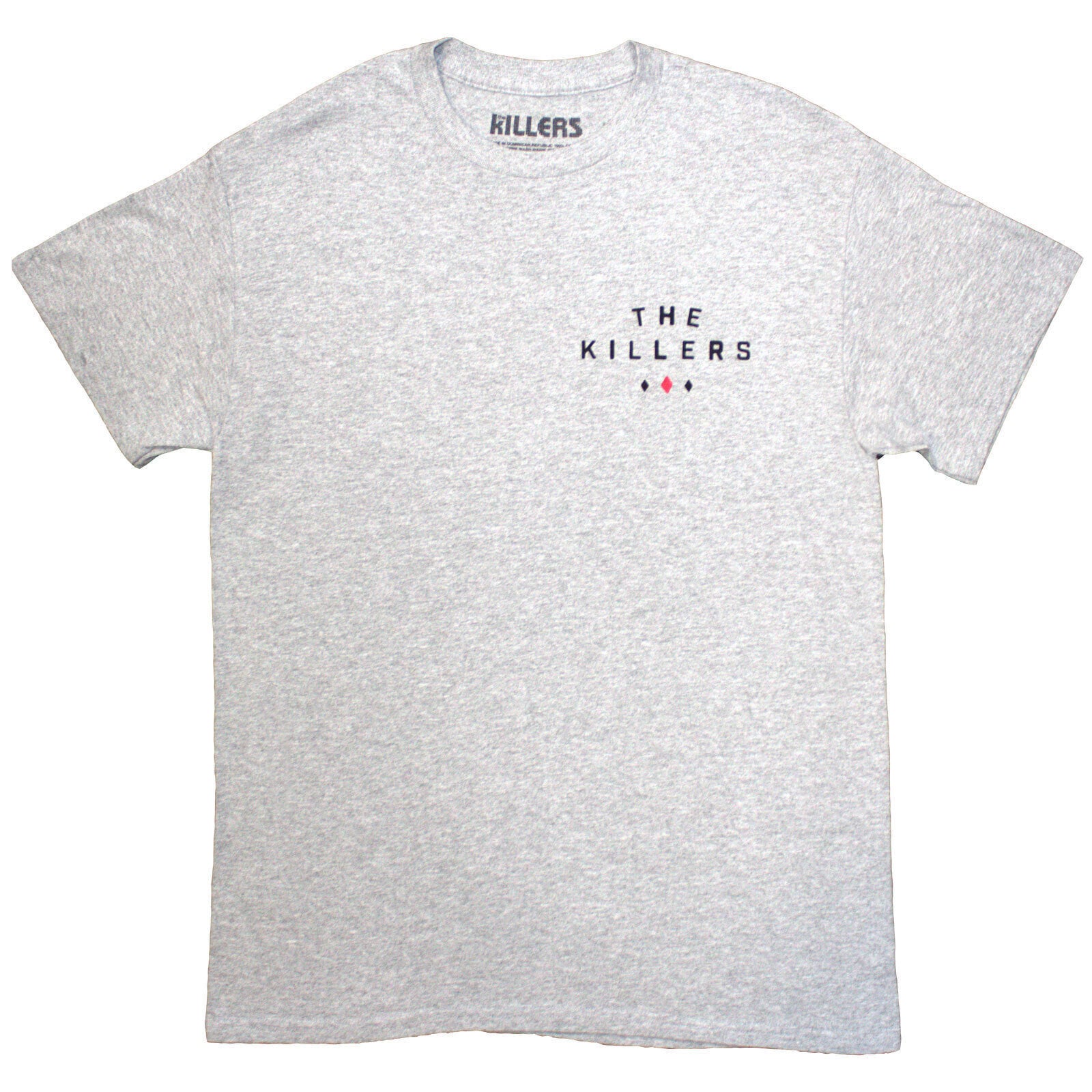 Shirt The Killers Tour '24 Roulette Wheel (Back Print & Ex-Tour) Grey S Shirt