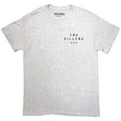 T-shirt The Killers Tour '24 Roulette Wheel (Back Print & Ex-Tour) Grey XL T-shirt