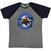 T-shirt The Jam Vintage Logo Raglan Grey & Navy Blue 2XL T-shirt