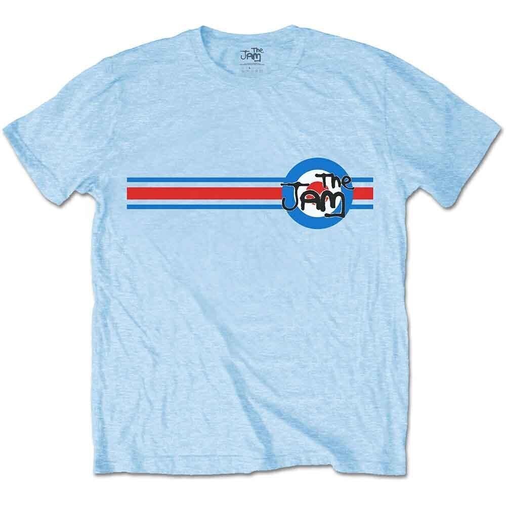 T-Shirt The Jam Target Stripe Light Blue S T-Shirt