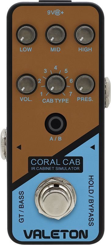 Effect Pedal Valeton CRL-6 Coral Cab