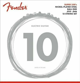 Saiten für E-Gitarre Fender Electric XII NPS 10-46 - 1