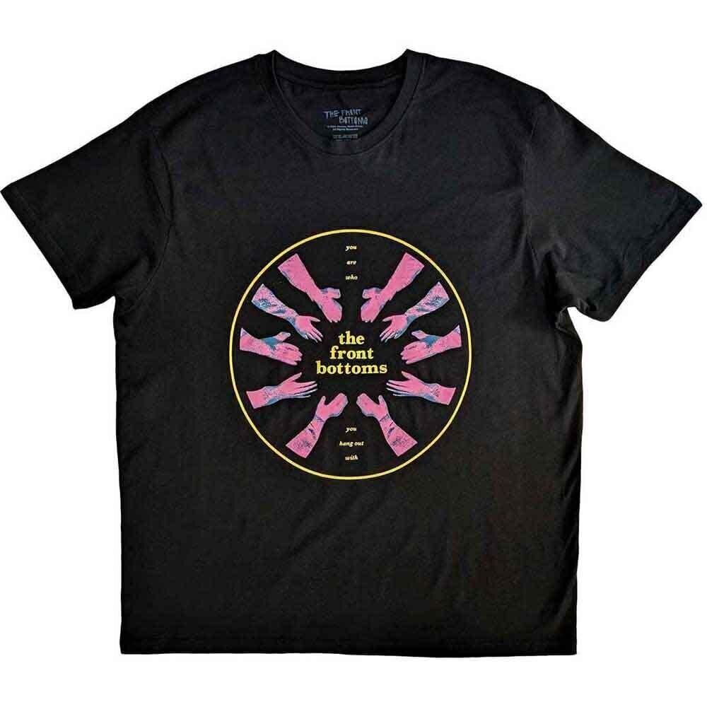 Skjorte The Front Bottoms Circle Hands Black XL Skjorte