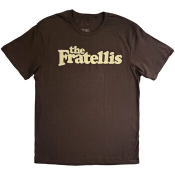 T-särk Fratellis Classic Logo Brown M T-särk - 1