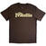 T-Shirt Fratellis Classic Logo Brown 2XL T-Shirt