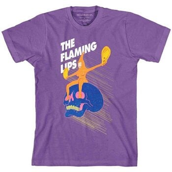 Camiseta de manga corta The Flaming Lips Skull Rider Morado S Camiseta de manga corta - 1