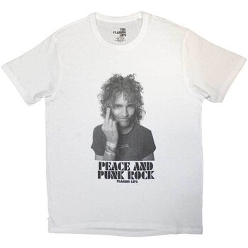 T-shirt The Flaming Lips Peace and Punk White 2XL T-shirt - 1