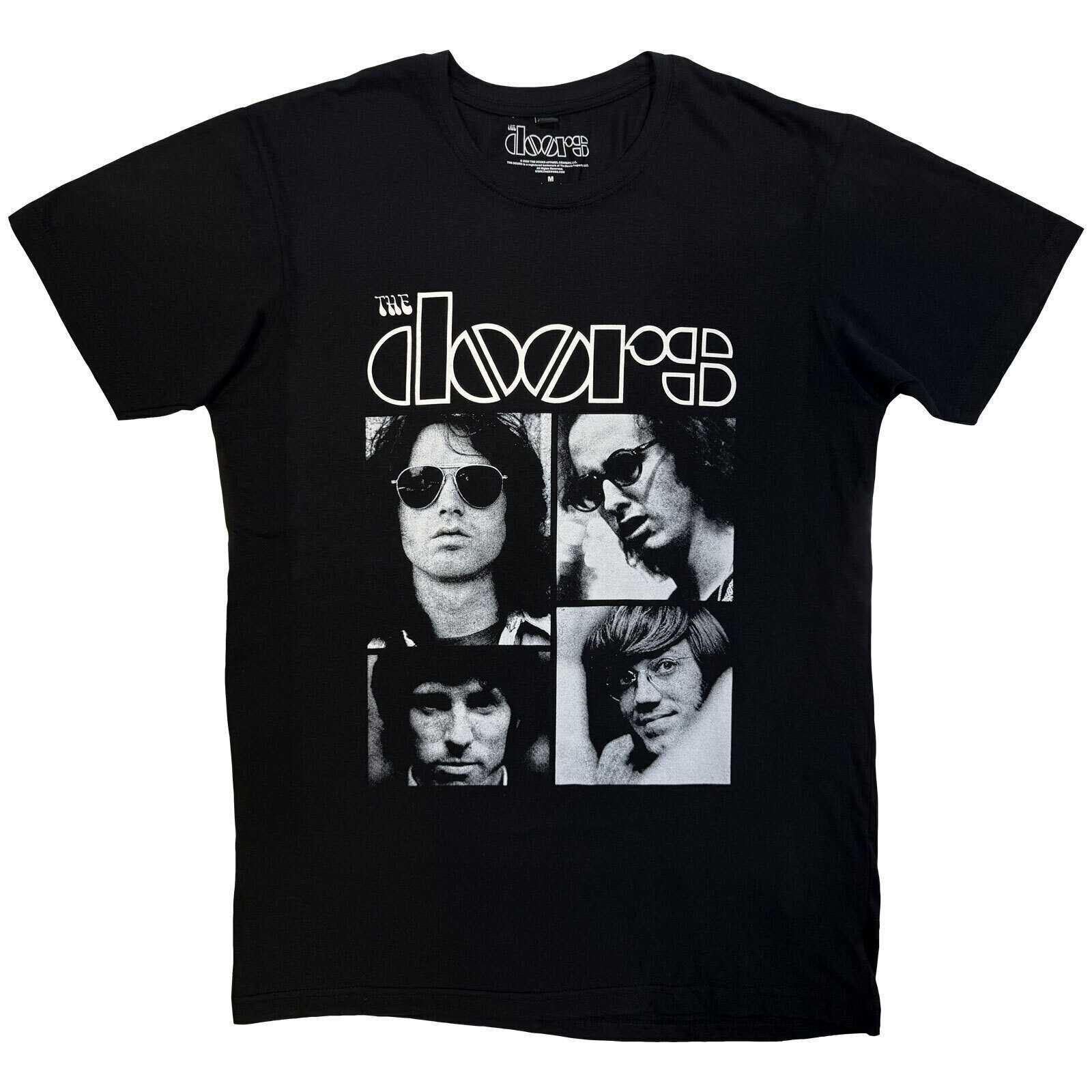 T-särk The Doors Squares Carbon Black S T-särk