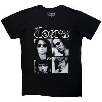 T-särk The Doors Squares Carbon Black S T-särk - 1