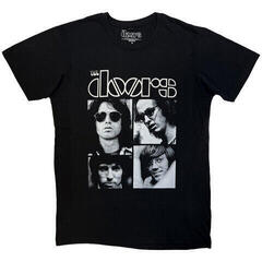 T-shirt The Doors Squares Carbon Black 2XL T-shirt