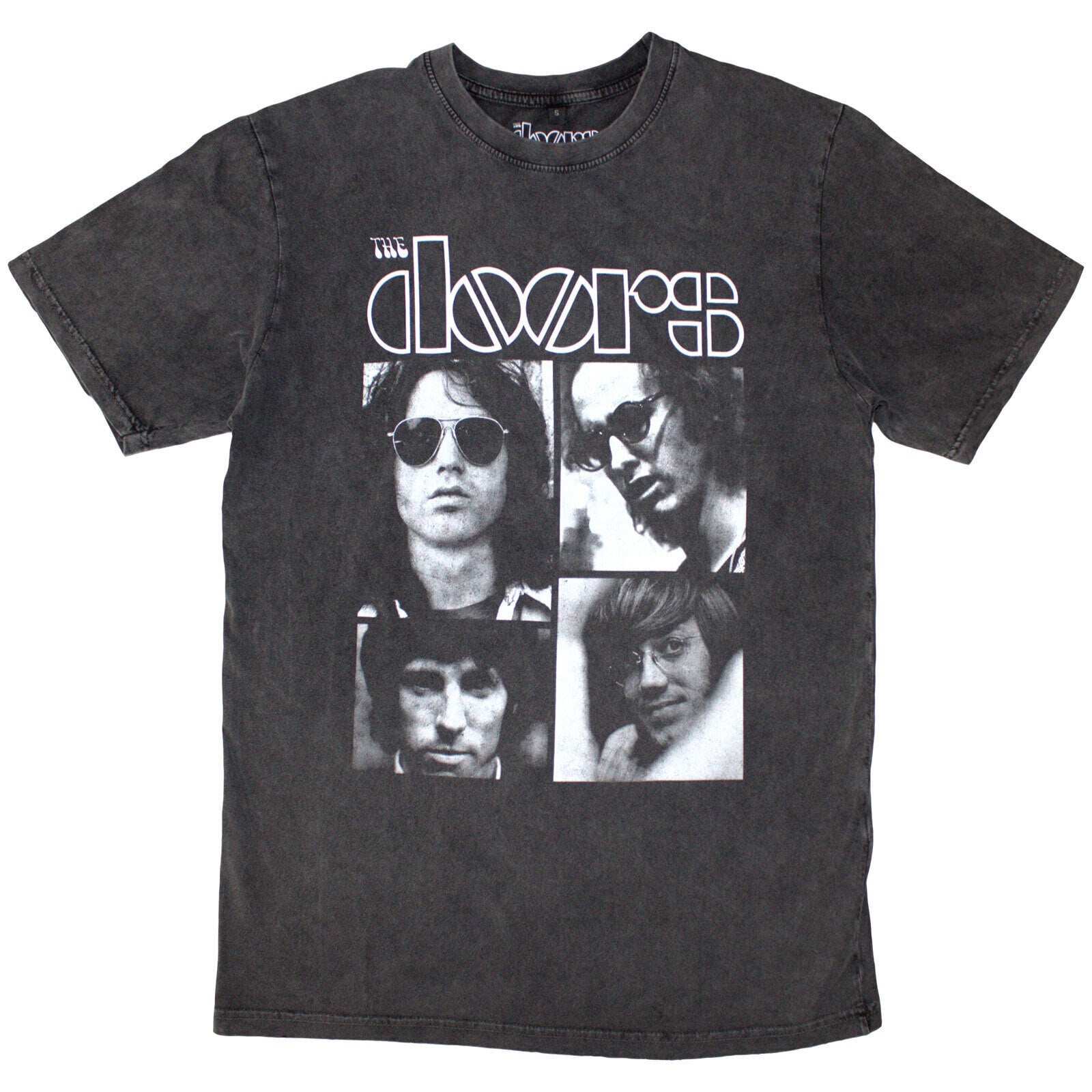 Риза The Doors Squares (Stone Wash) Charcoal Grey M Риза