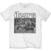T-shirt The Doors Jim on Floor White L T-shirt