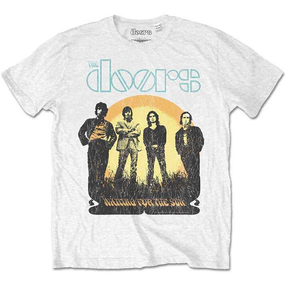 T-shirt The Doors Waiting for the Sun 1 White XL T-shirt