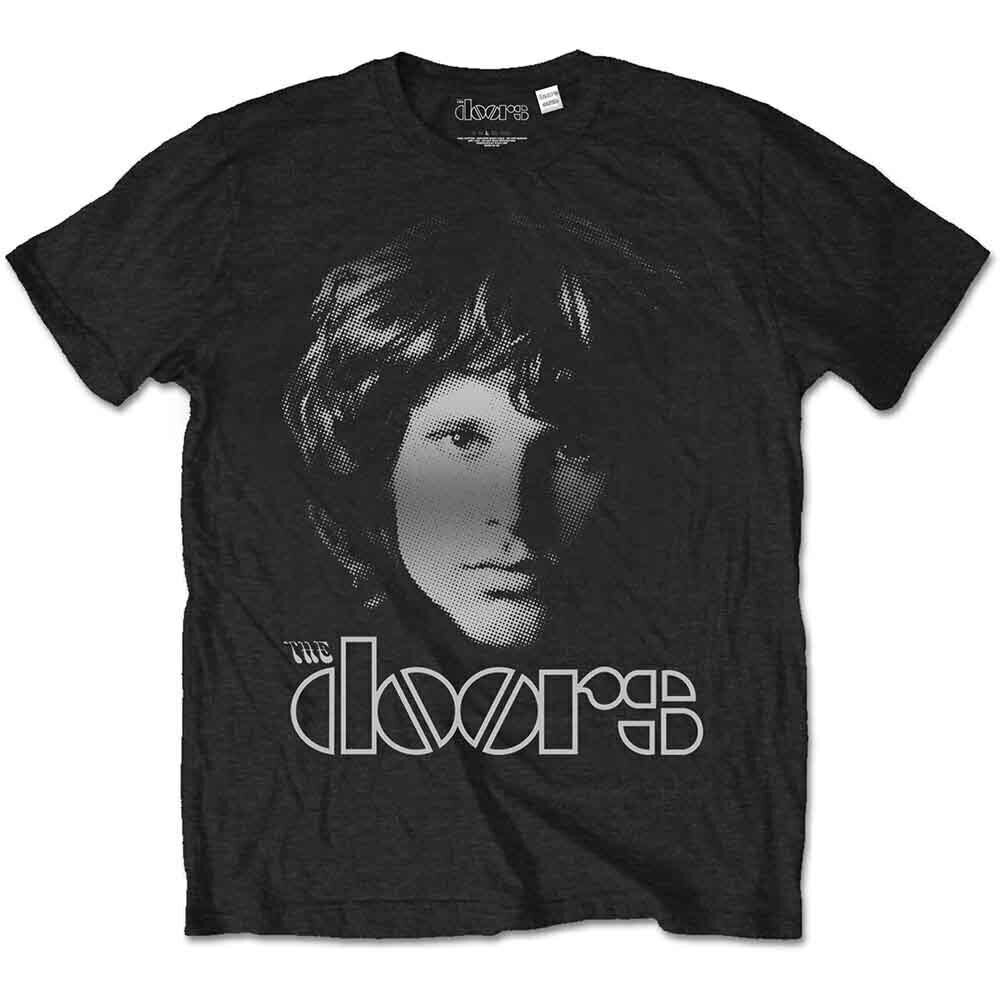 T-Shirt The Doors Jim Halftone Black M T-Shirt