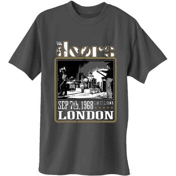 Camiseta de manga corta The Doors Roundhouse London Charcoal Grey S Camiseta de manga corta - 1