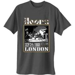 T-Shirt The Doors Roundhouse London Charcoal Grey L T-Shirt