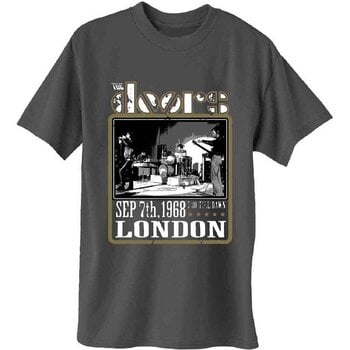 T-Shirt The Doors LA California Charcoal Grey M T-Shirt - 1