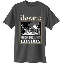T-shirt The Doors LA California Charcoal Grey L T-shirt