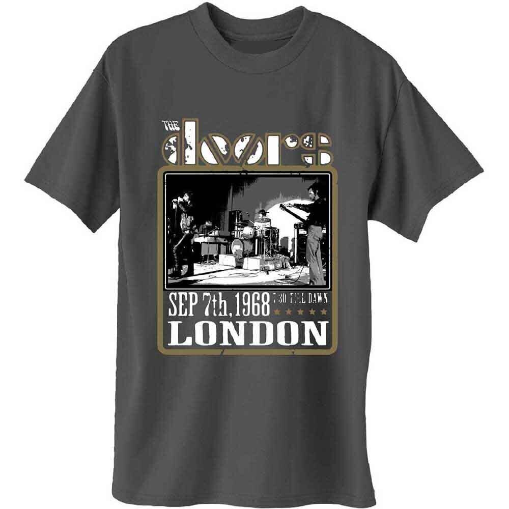 T-shirt The Doors LA California Charcoal Grey XL T-shirt