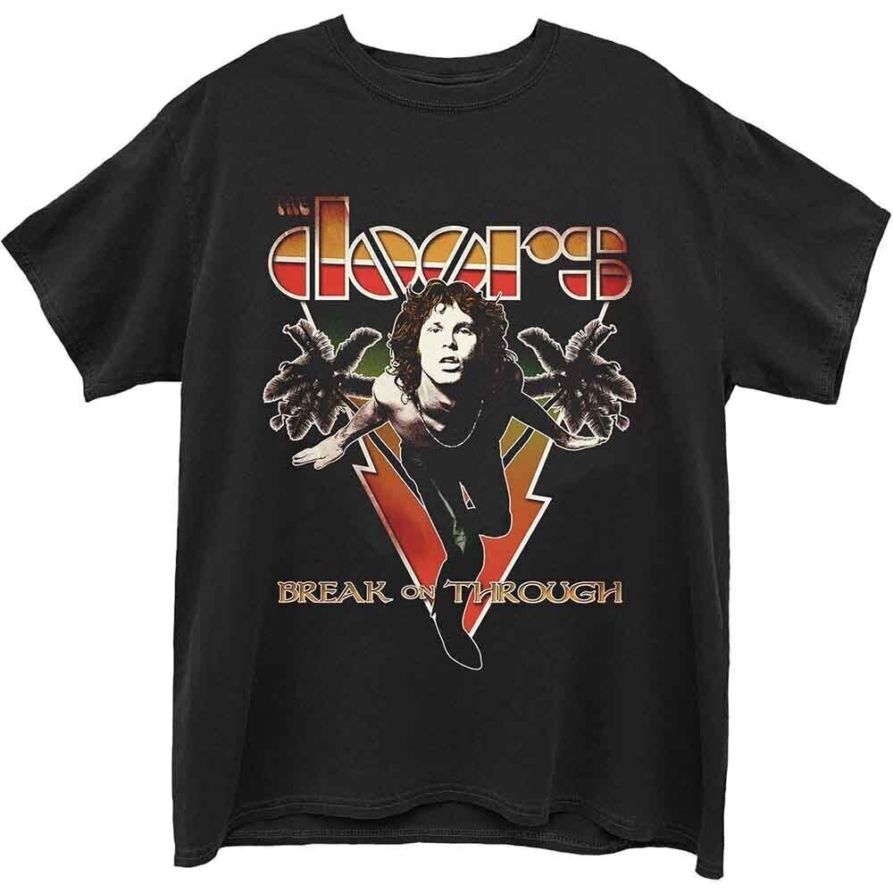 Camiseta de manga corta The Doors Break On Through 2 Black XL Camiseta de manga corta