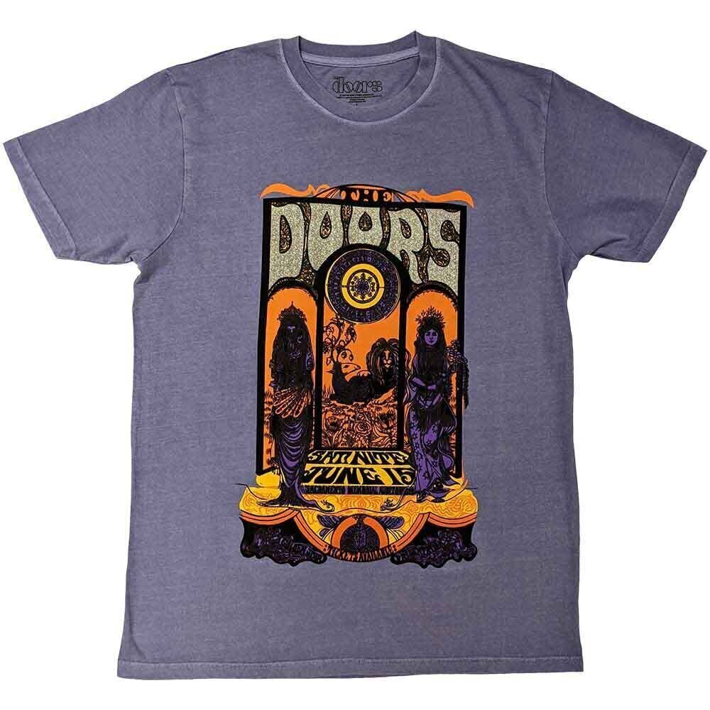 T-shirt The Doors Sacramento (Embellished) Purple XL T-shirt