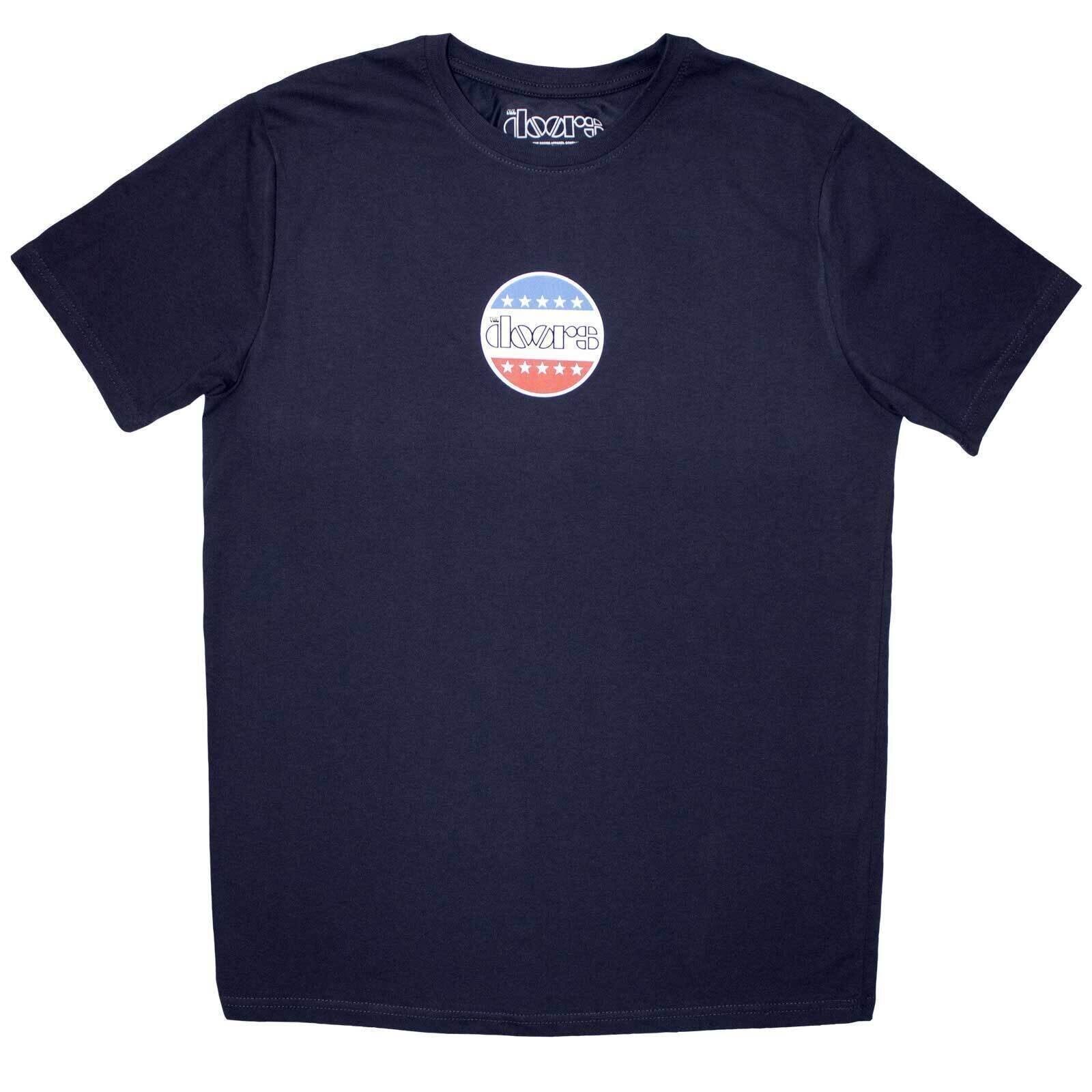 T-särk The Doors Mini Stars Logo Navy Blue S T-särk