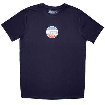 T-särk The Doors Mini Stars Logo Navy Blue 2XL T-särk - 1