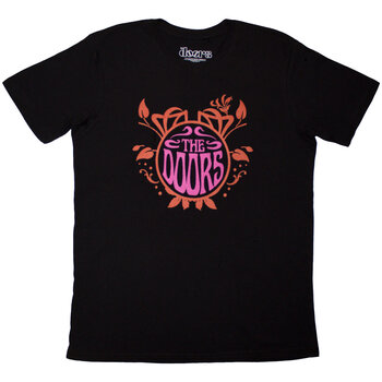 Skjorte The Doors Pink Orange (Back Print) Black XL Skjorte - 1